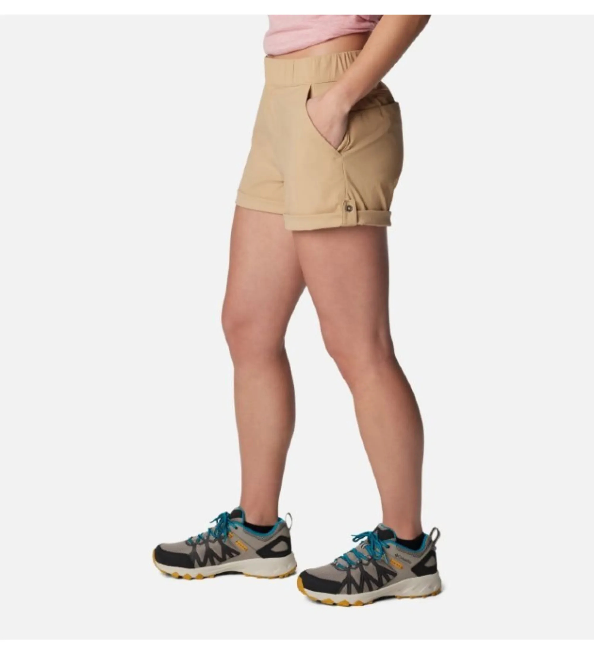 Beige Firwood Camp II Shorts